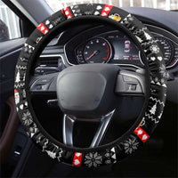 Christmas Brewdolph Reindeer Steering Wheel Cover Xmas Holiday Patterns - Wonder Print Shop