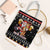 Christmas Brewdolph Reindeer Tote Bag Xmas Holiday Patterns - Wonder Print Shop