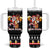 Christmas Brewdolph Reindeer Tumbler With Handle Xmas Holiday Patterns - Wonder Print Shop
