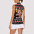 Christmas Brewdolph Reindeer Women Sleeveless Polo Shirt Xmas Holiday Patterns - Wonder Print Shop