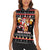 Christmas Brewdolph Reindeer Women Sleeveless Polo Shirt Xmas Holiday Patterns - Wonder Print Shop