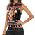 Christmas Brewdolph Reindeer Women Sleeveless Polo Shirt Xmas Holiday Patterns - Wonder Print Shop