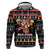Christmas Brewdolph Reindeer Zip Hoodie Xmas Holiday Patterns - Wonder Print Shop