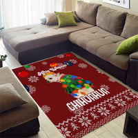 Chihuahua Dog Attitude Christmas Area Rug Xmas Holiday Patterns - Wonder Print Shop
