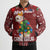 Chihuahua Dog Attitude Christmas Bomber Puffer Jacket Xmas Holiday Patterns - Wonder Print Shop