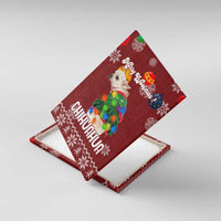 Chihuahua Dog Attitude Christmas Canvas Wall Art Xmas Holiday Patterns - Wonder Print Shop