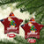 Chihuahua Dog Attitude Christmas Ceramic Ornament Xmas Holiday Patterns - Wonder Print Shop