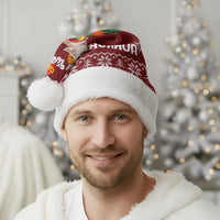 Chihuahua Dog Attitude Christmas Santa Hat Xmas Holiday Patterns - Wonder Print Shop
