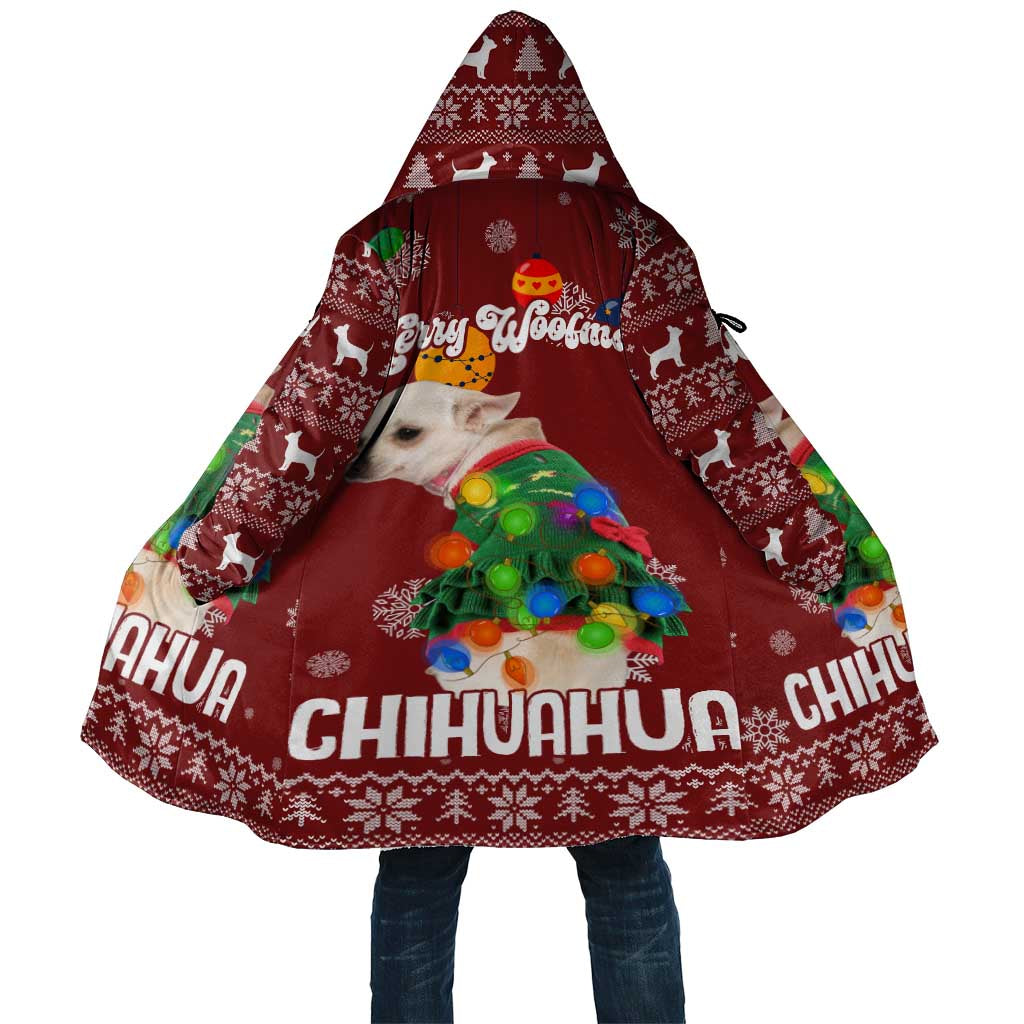 Chihuahua Dog Attitude Christmas Cloak Xmas Holiday Patterns - Wonder Print Shop