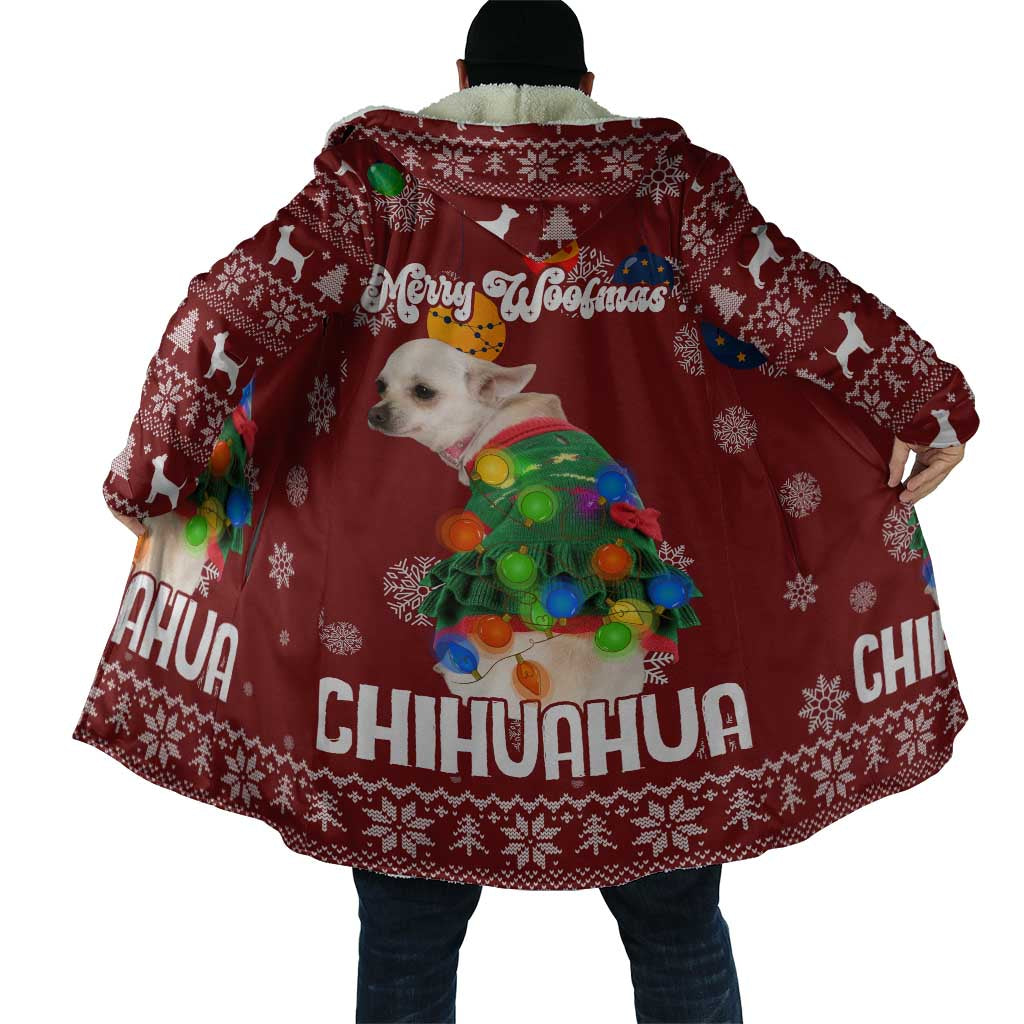 Chihuahua Dog Attitude Christmas Cloak Xmas Holiday Patterns - Wonder Print Shop