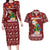 Chihuahua Dog Attitude Christmas Couples Matching Long Sleeve Bodycon Dress and Hawaiian Shirt Xmas Holiday Patterns - Wonder Print Shop