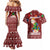 Chihuahua Dog Attitude Christmas Couples Matching Mermaid Dress and Hawaiian Shirt Xmas Holiday Patterns - Wonder Print Shop