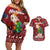 Chihuahua Dog Attitude Christmas Couples Matching Off Shoulder Short Dress and Hawaiian Shirt Xmas Holiday Patterns - Wonder Print Shop