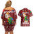 Chihuahua Dog Attitude Christmas Couples Matching Off Shoulder Short Dress and Hawaiian Shirt Xmas Holiday Patterns - Wonder Print Shop