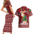 Chihuahua Dog Attitude Christmas Couples Matching Short Sleeve Bodycon Dress and Hawaiian Shirt Xmas Holiday Patterns - Wonder Print Shop