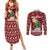 Chihuahua Dog Attitude Christmas Couples Matching Summer Maxi Dress and Long Sleeve Button Shirt Xmas Holiday Patterns - Wonder Print Shop
