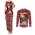 Chihuahua Dog Attitude Christmas Couples Matching Tank Maxi Dress and Long Sleeve Button Shirt Xmas Holiday Patterns - Wonder Print Shop