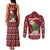 Chihuahua Dog Attitude Christmas Couples Matching Tank Maxi Dress and Long Sleeve Button Shirt Xmas Holiday Patterns - Wonder Print Shop