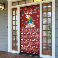 Chihuahua Dog Attitude Christmas Door Cover Xmas Holiday Patterns - Wonder Print Shop