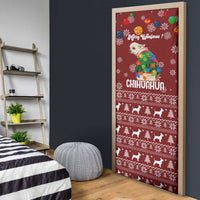 Chihuahua Dog Attitude Christmas Door Cover Xmas Holiday Patterns - Wonder Print Shop