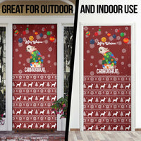 Chihuahua Dog Attitude Christmas Door Cover Xmas Holiday Patterns - Wonder Print Shop