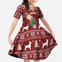 Chihuahua Dog Attitude Christmas Family Matching Off Shoulder Maxi Dress and Hawaiian Shirt Xmas Holiday Patterns - Wonder Print Shop