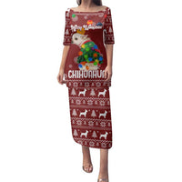 Chihuahua Dog Attitude Christmas Family Matching Puletasi and Hawaiian Shirt Xmas Holiday Patterns - Wonder Print Shop