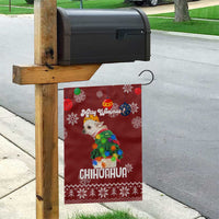 Chihuahua Dog Attitude Christmas Garden Flag Xmas Holiday Patterns - Wonder Print Shop