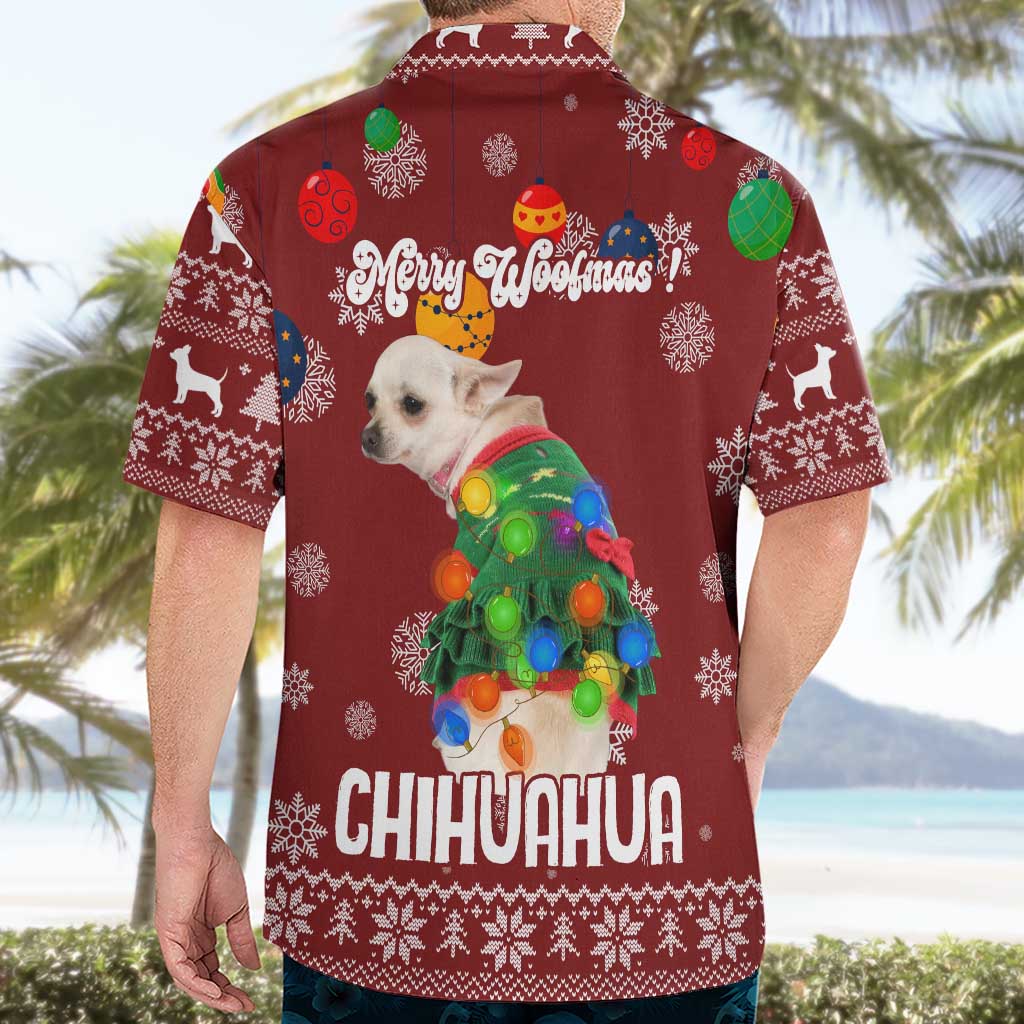 Chihuahua Dog Attitude Christmas Hawaiian Shirt Xmas Holiday Patterns - Wonder Print Shop