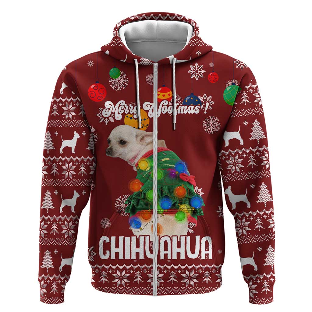Chihuahua Dog Attitude Christmas Hoodie Xmas Holiday Patterns - Wonder Print Shop