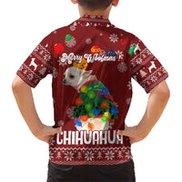 Chihuahua Dog Attitude Christmas Kid Hawaiian Shirt Xmas Holiday Patterns - Wonder Print Shop