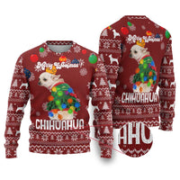 Chihuahua Dog Attitude Christmas Ugly Christmas Sweater Xmas Holiday Patterns - Wonder Print Shop