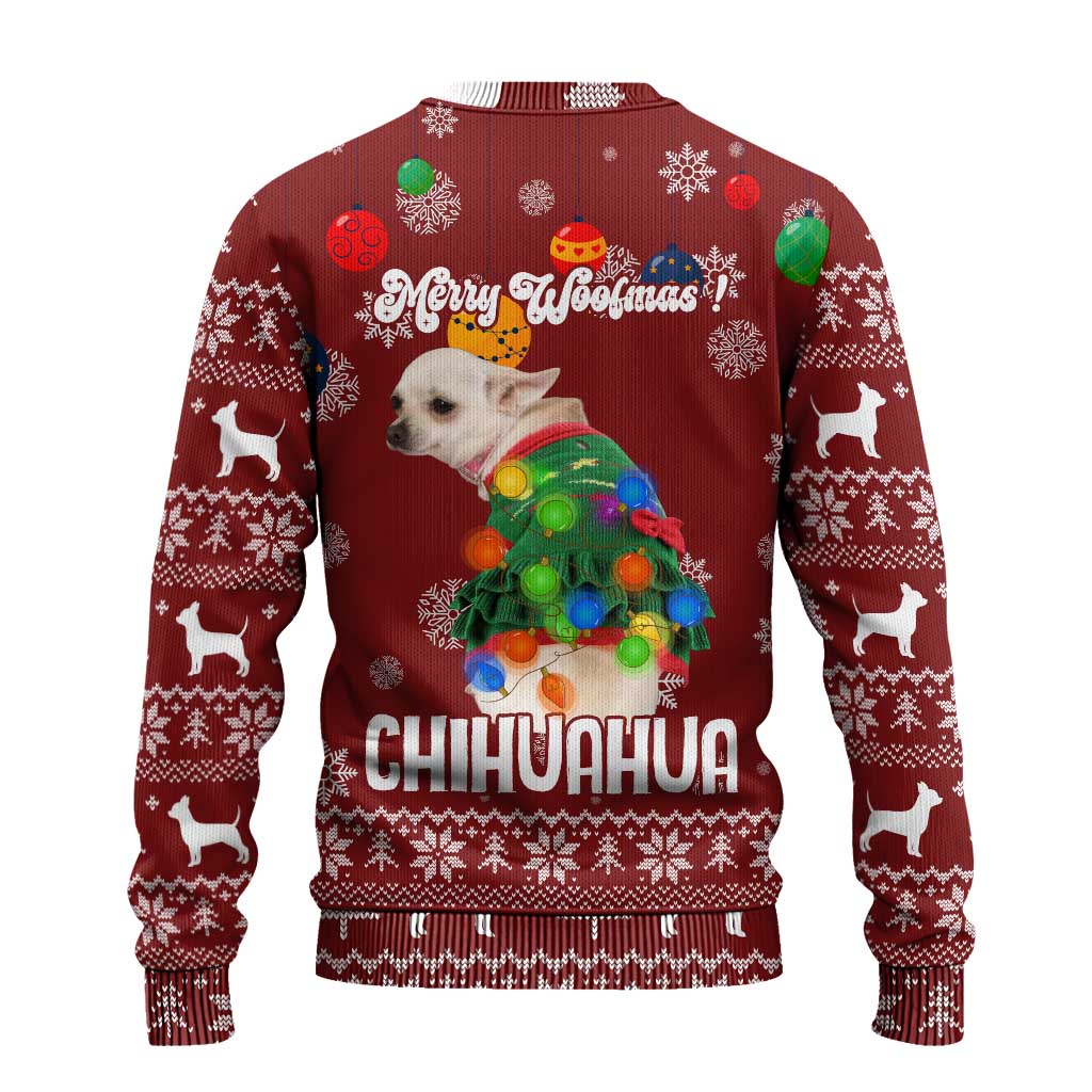 Chihuahua Dog Attitude Christmas Ugly Christmas Sweater Xmas Holiday Patterns - Wonder Print Shop