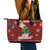 Chihuahua Dog Attitude Christmas Leather Tote Bag Xmas Holiday Patterns - Wonder Print Shop