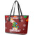 Chihuahua Dog Attitude Christmas Leather Tote Bag Xmas Holiday Patterns - Wonder Print Shop