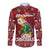 Chihuahua Dog Attitude Christmas Long Sleeve Button Shirt Xmas Holiday Patterns - Wonder Print Shop