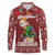 Chihuahua Dog Attitude Christmas Long Sleeve Polo Shirt Xmas Holiday Patterns - Wonder Print Shop