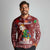 Chihuahua Dog Attitude Christmas Long Sleeve Polo Shirt Xmas Holiday Patterns - Wonder Print Shop