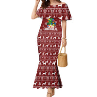 Chihuahua Dog Attitude Christmas Mermaid Dress Xmas Holiday Patterns - Wonder Print Shop