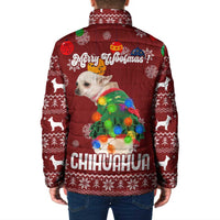 Chihuahua Dog Attitude Christmas Padded Jacket Xmas Holiday Patterns - Wonder Print Shop