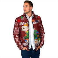 Chihuahua Dog Attitude Christmas Padded Jacket Xmas Holiday Patterns - Wonder Print Shop