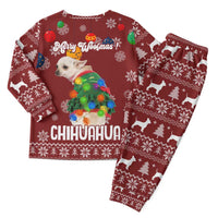 Chihuahua Dog Attitude Christmas Pajama Set Xmas Holiday Patterns - Wonder Print Shop