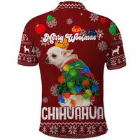 Chihuahua Dog Attitude Christmas Polo Shirt Xmas Holiday Patterns - Wonder Print Shop