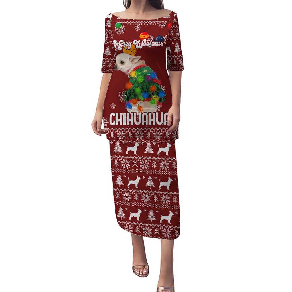 Chihuahua Dog Attitude Christmas Puletasi Xmas Holiday Patterns - Wonder Print Shop