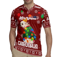 Chihuahua Dog Attitude Christmas Rugby Jersey Xmas Holiday Patterns - Wonder Print Shop