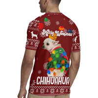 Chihuahua Dog Attitude Christmas Rugby Jersey Xmas Holiday Patterns - Wonder Print Shop