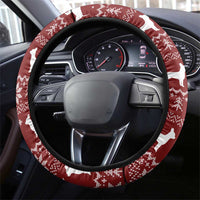 Chihuahua Dog Attitude Christmas Steering Wheel Cover Xmas Holiday Patterns - Wonder Print Shop