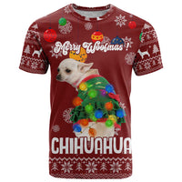Chihuahua Dog Attitude Christmas T Shirt Xmas Holiday Patterns - Wonder Print Shop