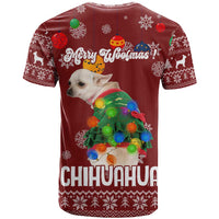 Chihuahua Dog Attitude Christmas T Shirt Xmas Holiday Patterns - Wonder Print Shop