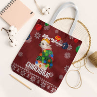 Chihuahua Dog Attitude Christmas Tote Bag Xmas Holiday Patterns - Wonder Print Shop